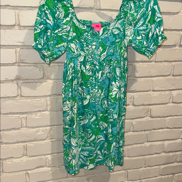 Lilly Pulitzer size L (10-12) girls dress excellent used condition. - Picture 3 of 4